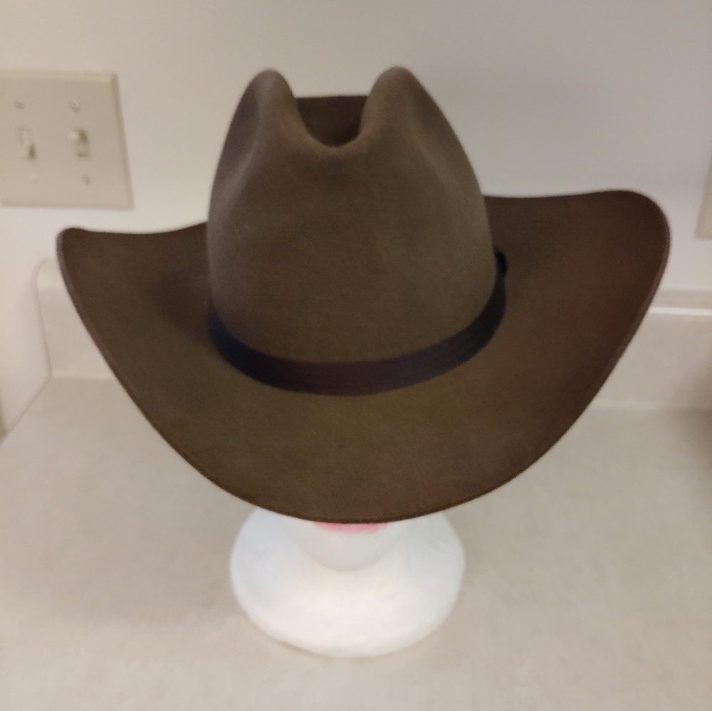 NWT**Resistol Brown Western Hat - Picture 8 of 14
